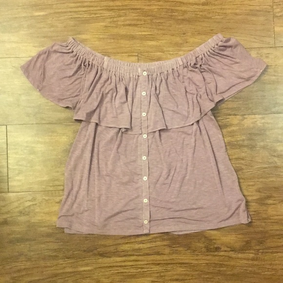 Off the Shoulder Top - American Eagle, Size Medium - Picture 1 of 3